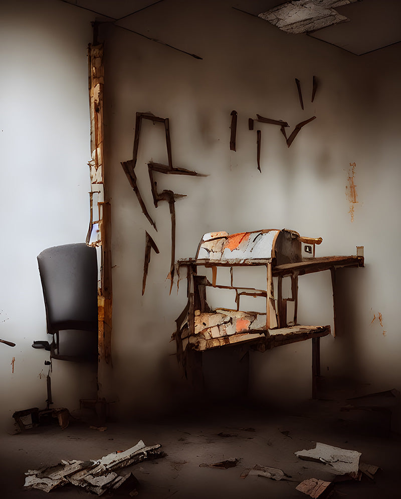 abandoned office