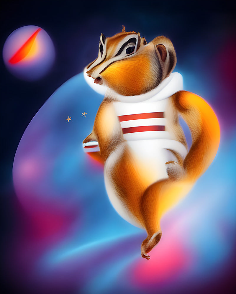 astronaut chipmunk