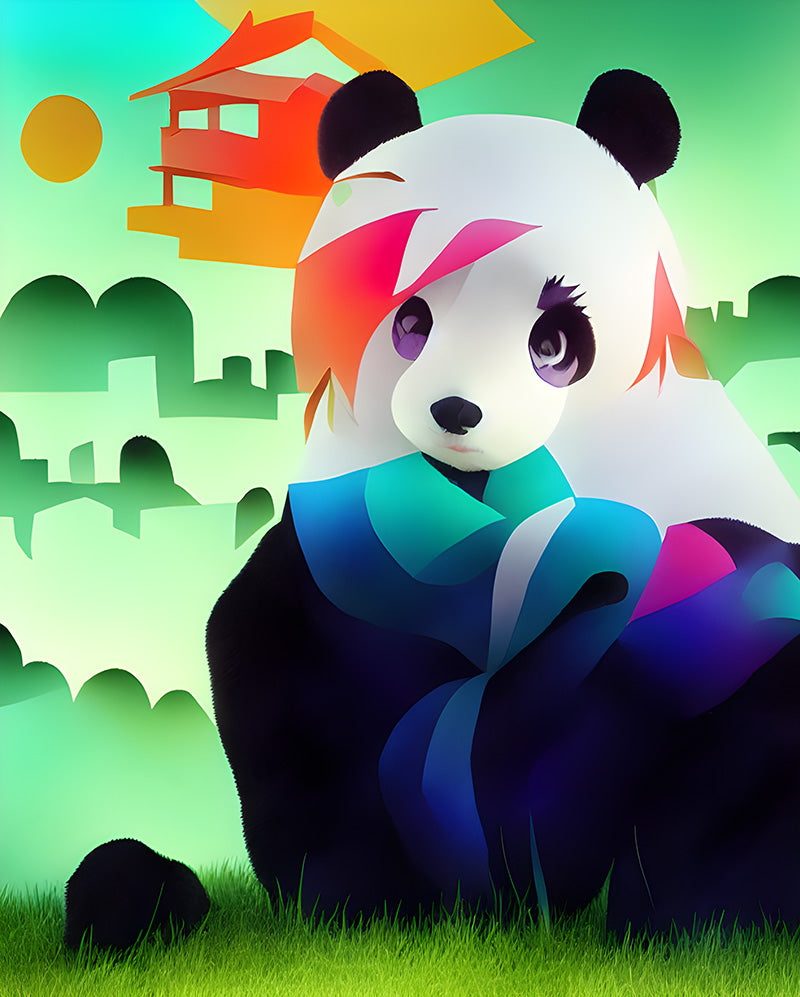 anime panda
