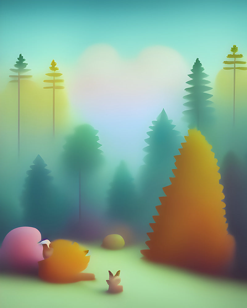 tranquil forest
